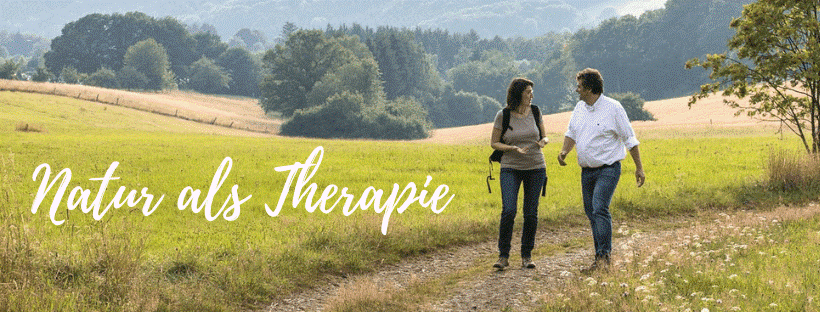 Newsletter Header Natur als Therapie