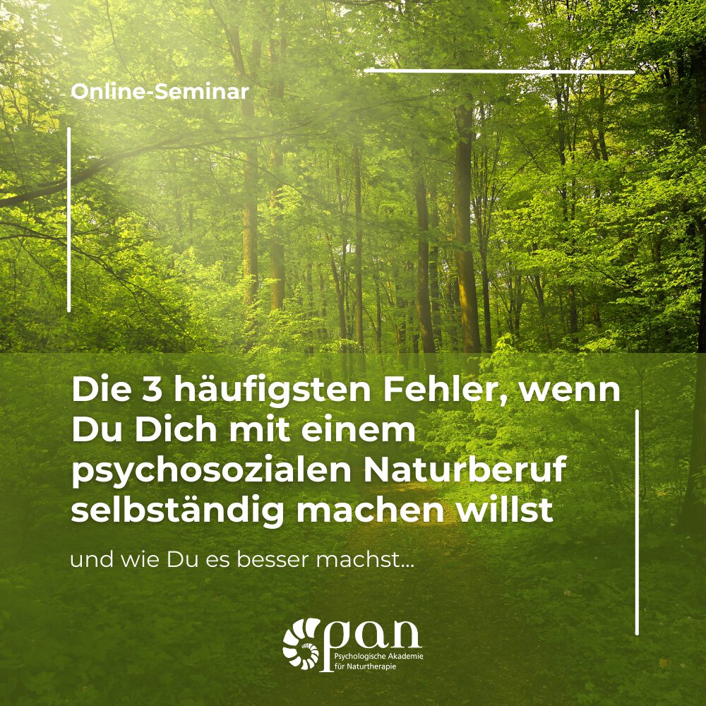 Selbständig mit Naturpädagogik