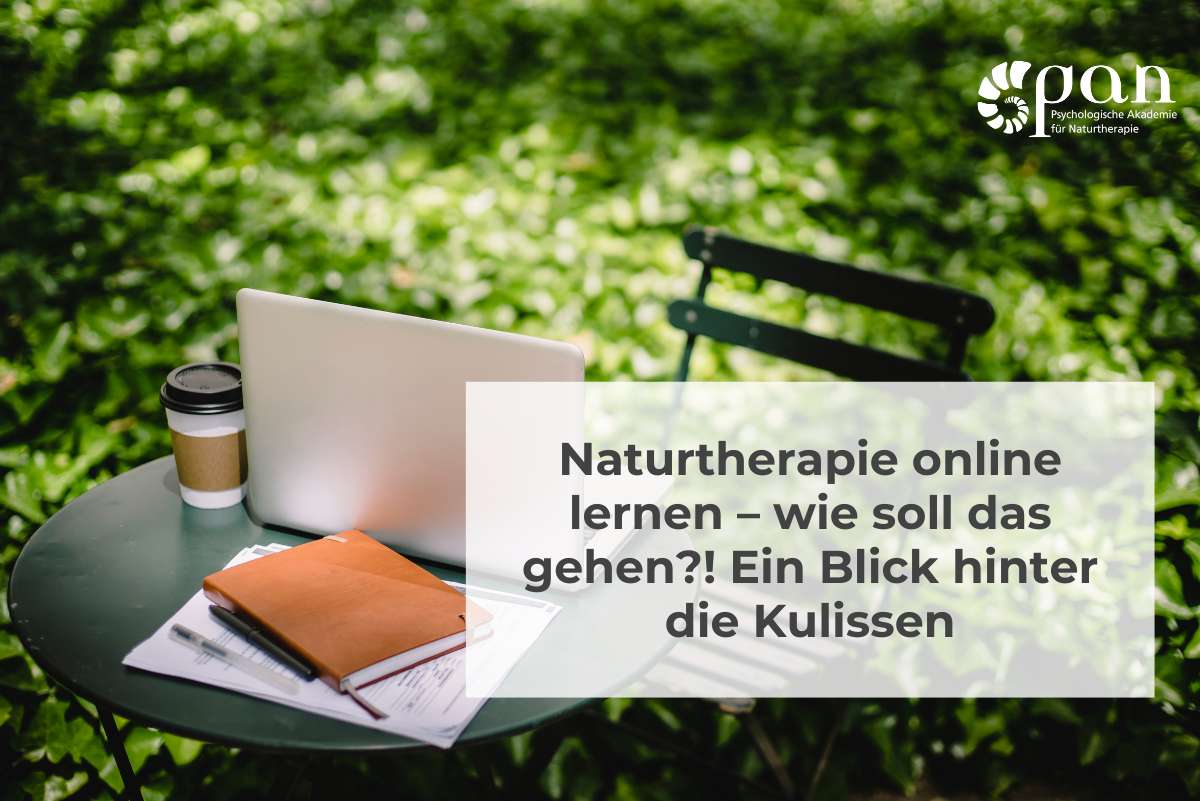Naturtherapie online lernen - Blick hinter den Kulissen